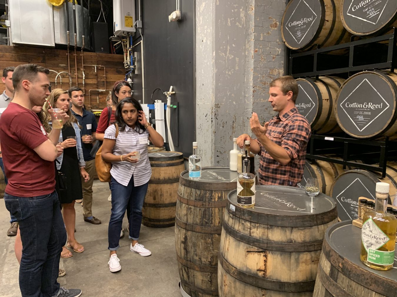 Congressional Staffers Get Crash Course in Rum at Cotton & Reed