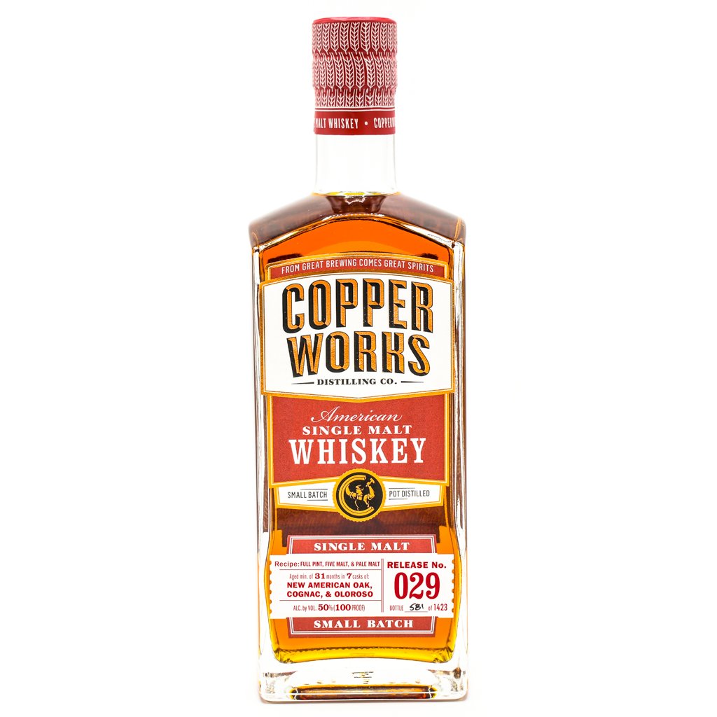 Copperworks Unveils American Single Malt Whiskey Release 029