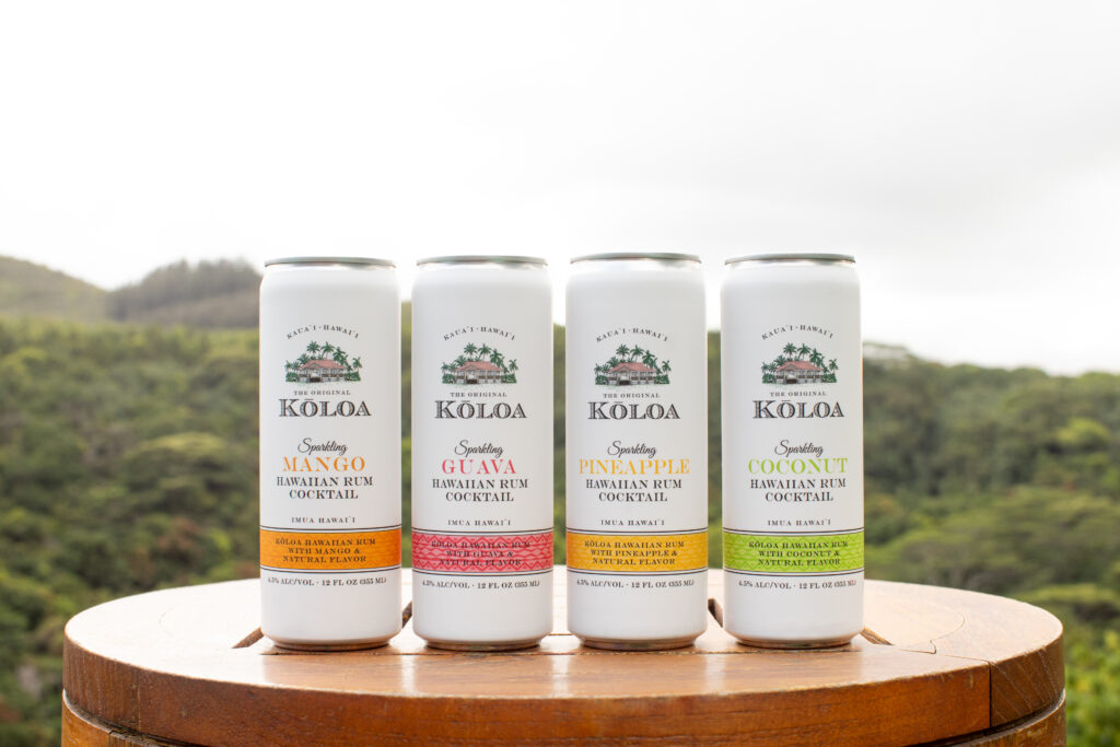 Koloa Rum Co. Introduces Sparkling Hawaiian Rum Canned Cocktails