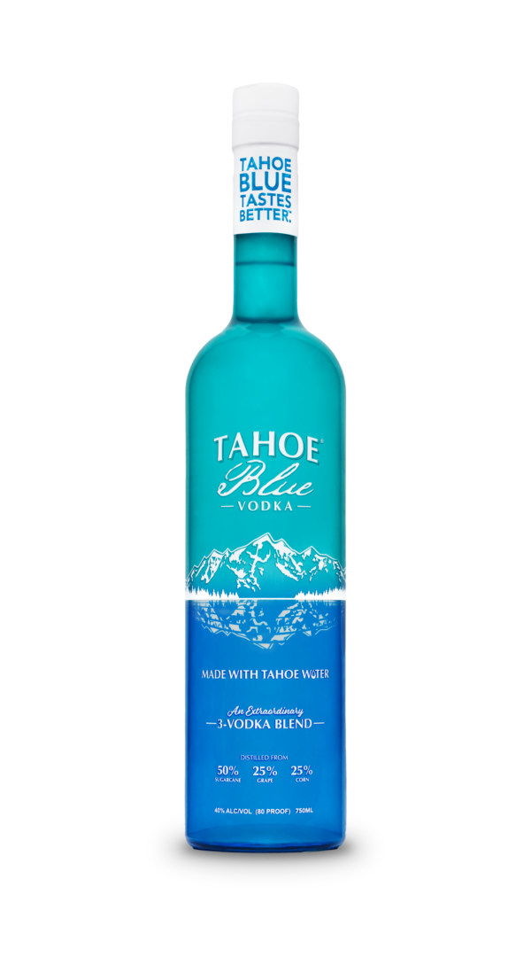 Tahoe Blue Vodka Expands Distribution, Unveils New Bottle Design