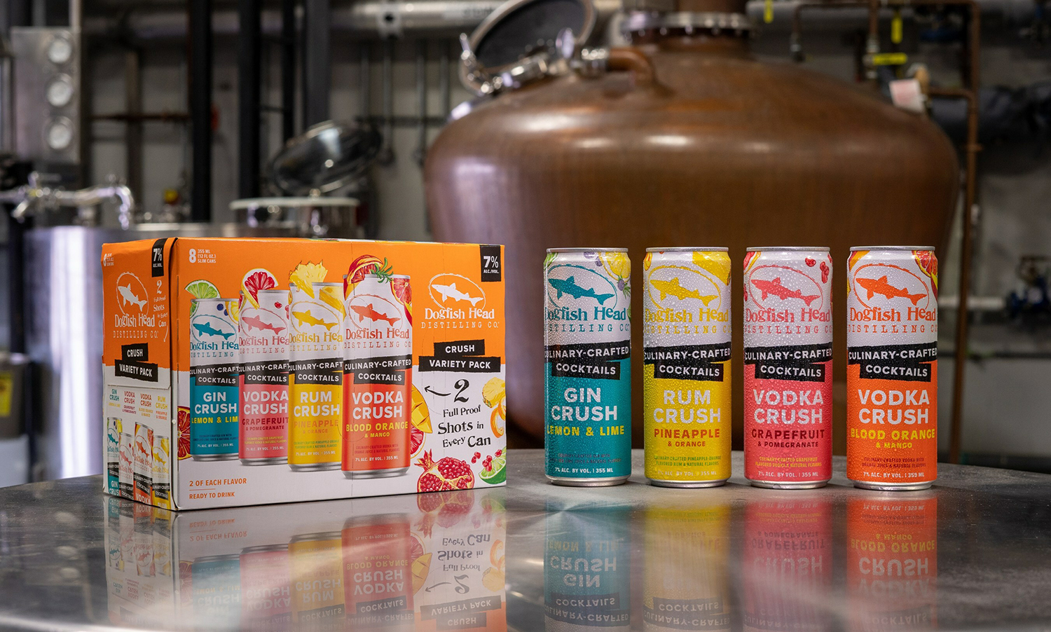 Dogfish Head Adds New Crush Canned Cocktail to RTD Lineup Craft