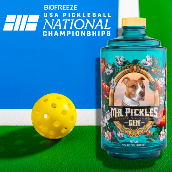Mr. Pickles Pacific Northwest Gin Named Sponsor of Pickleball Championships  – Craft Spirits Magazine