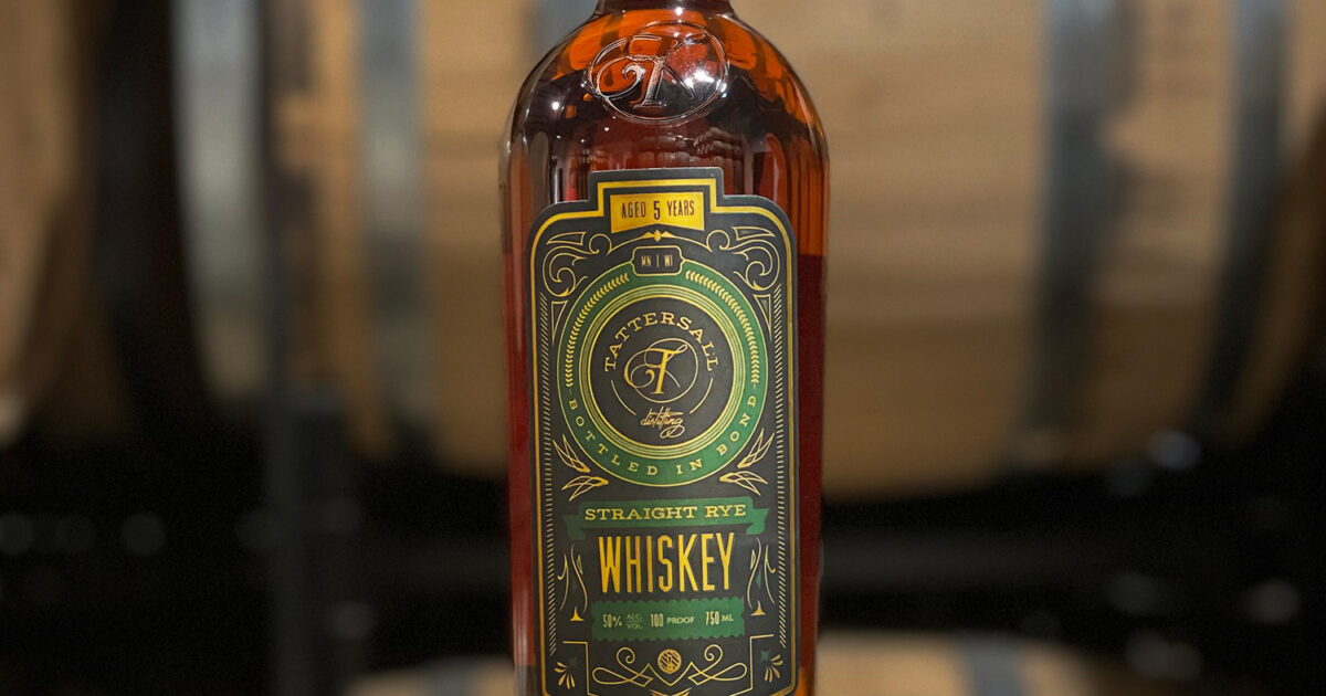 Tattersall Distilling Releases Bottled in Bond Five-Year Rye Tattersall Distilling Releases Bottled in Bond Five-Year Rye