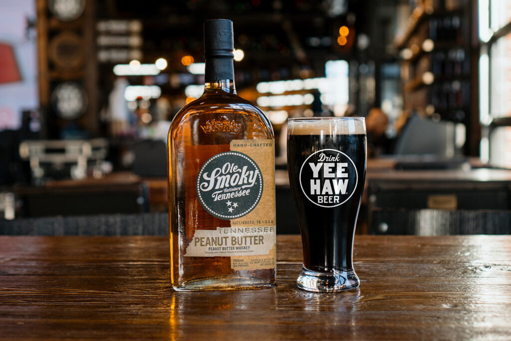 Ole Smoky Yee Haw Brewing Co Continue Partnership With Second Harvest   Ole Smoky Yee Haw Peanut Butter Products 1024x683 